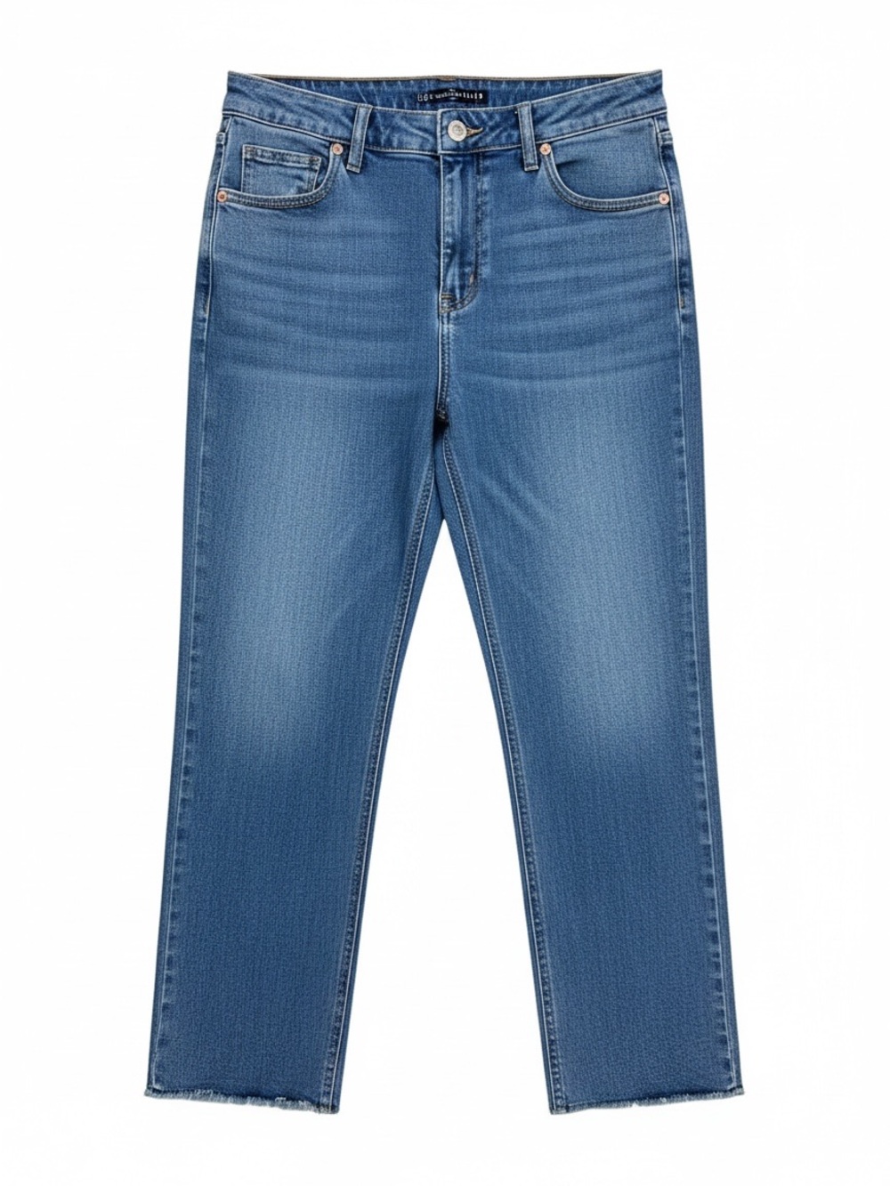 Wild Fable high rise straight ankle distressed flawed Sz 8 | Fair UC